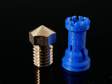 smallest 3d printer nozzle